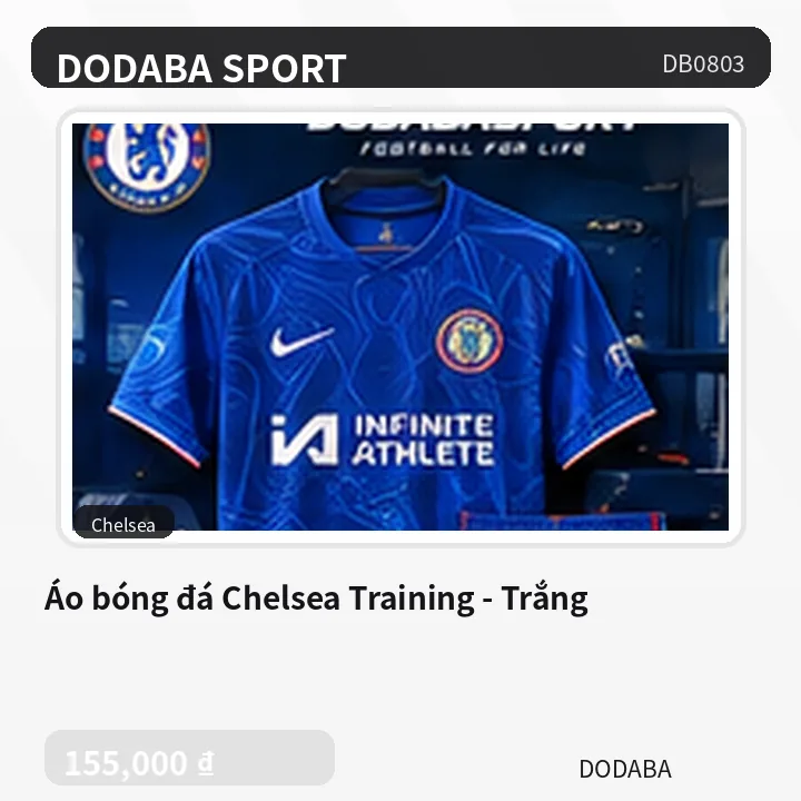Áo bóng đá Chelsea Training - Trắng