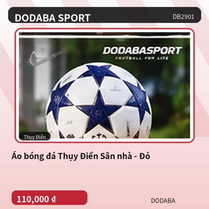 Áo bóng đá Thụy Điển Sân nhà - Đỏ