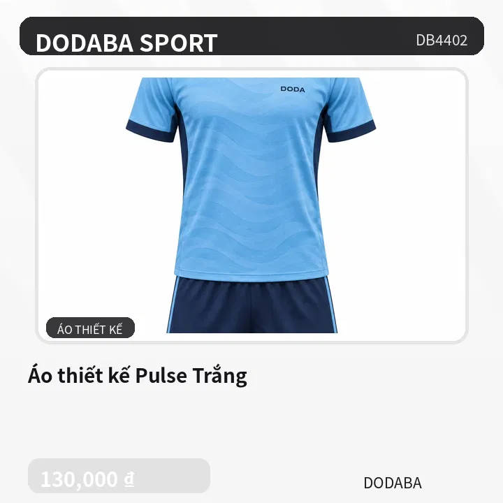 Áo thiết kế Pulse Trắng