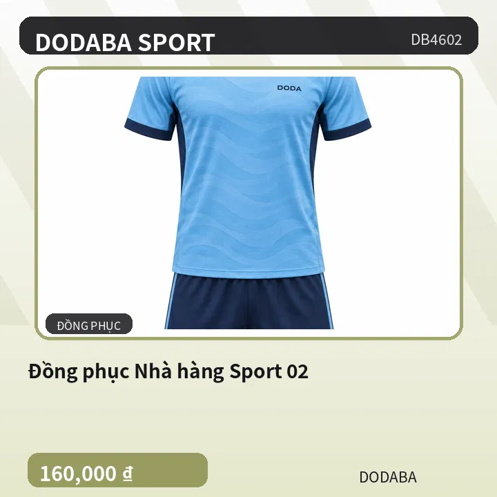 Đồng phục Nhà hàng Sport 02