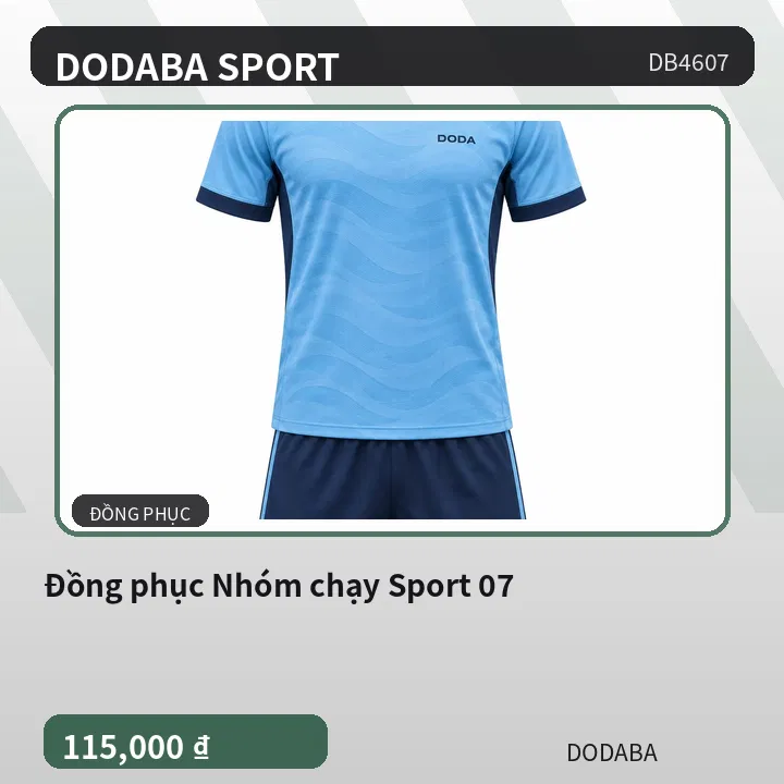Đồng phục Nhóm chạy Sport 07