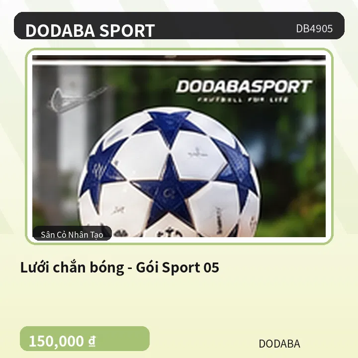 Lưới chắn bóng - Gói Sport 05