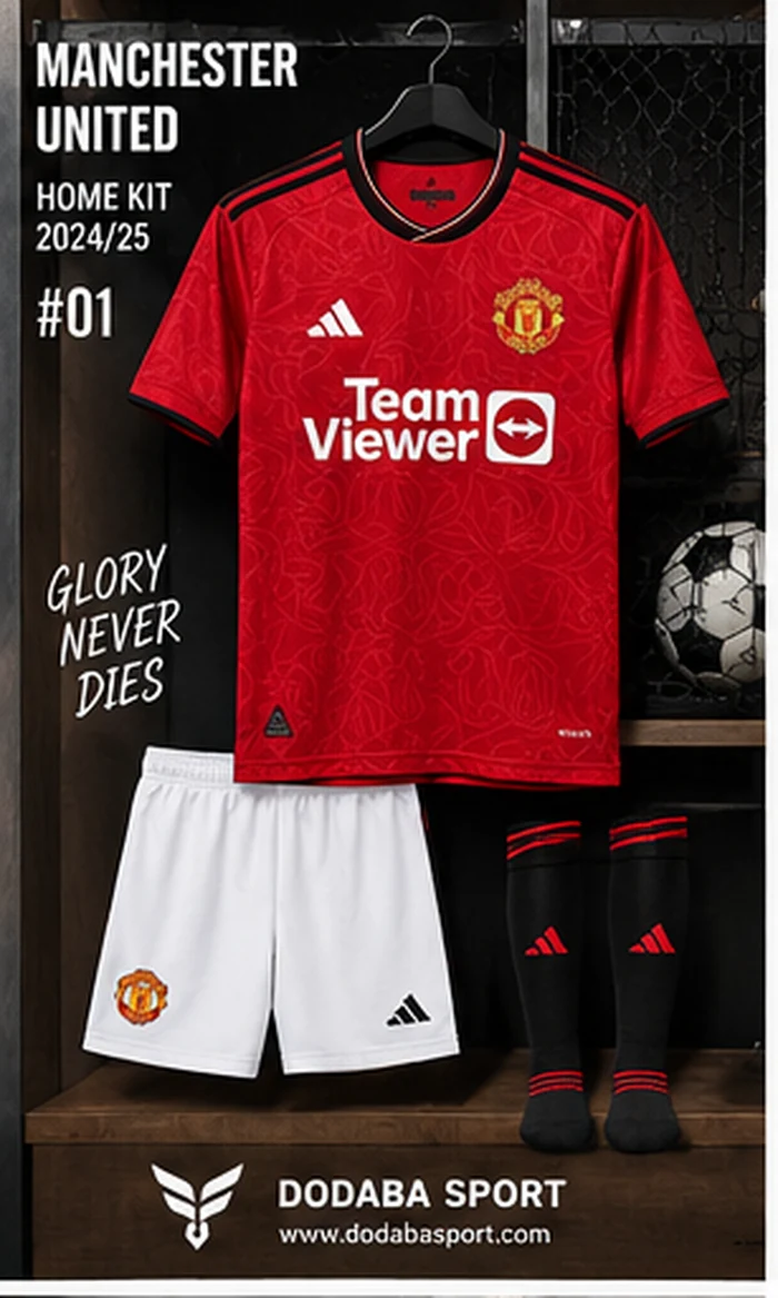 Áo bóng đá Manchester United (MU) Sân nhà - Đỏ