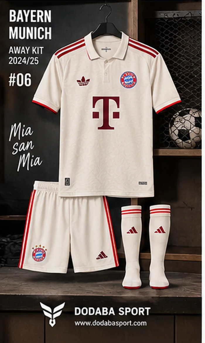 Áo bóng đá Bayern Munich Sân nhà - Vàng